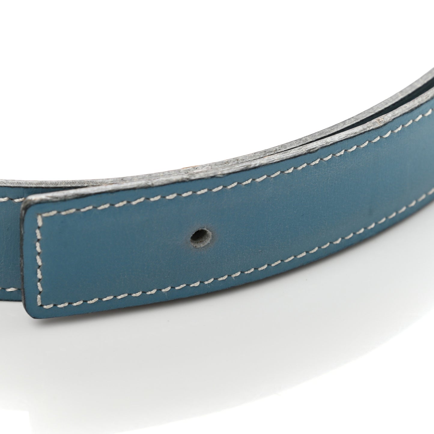 Chamonix 24mm Belt Strap 80 Blue Jean Natural