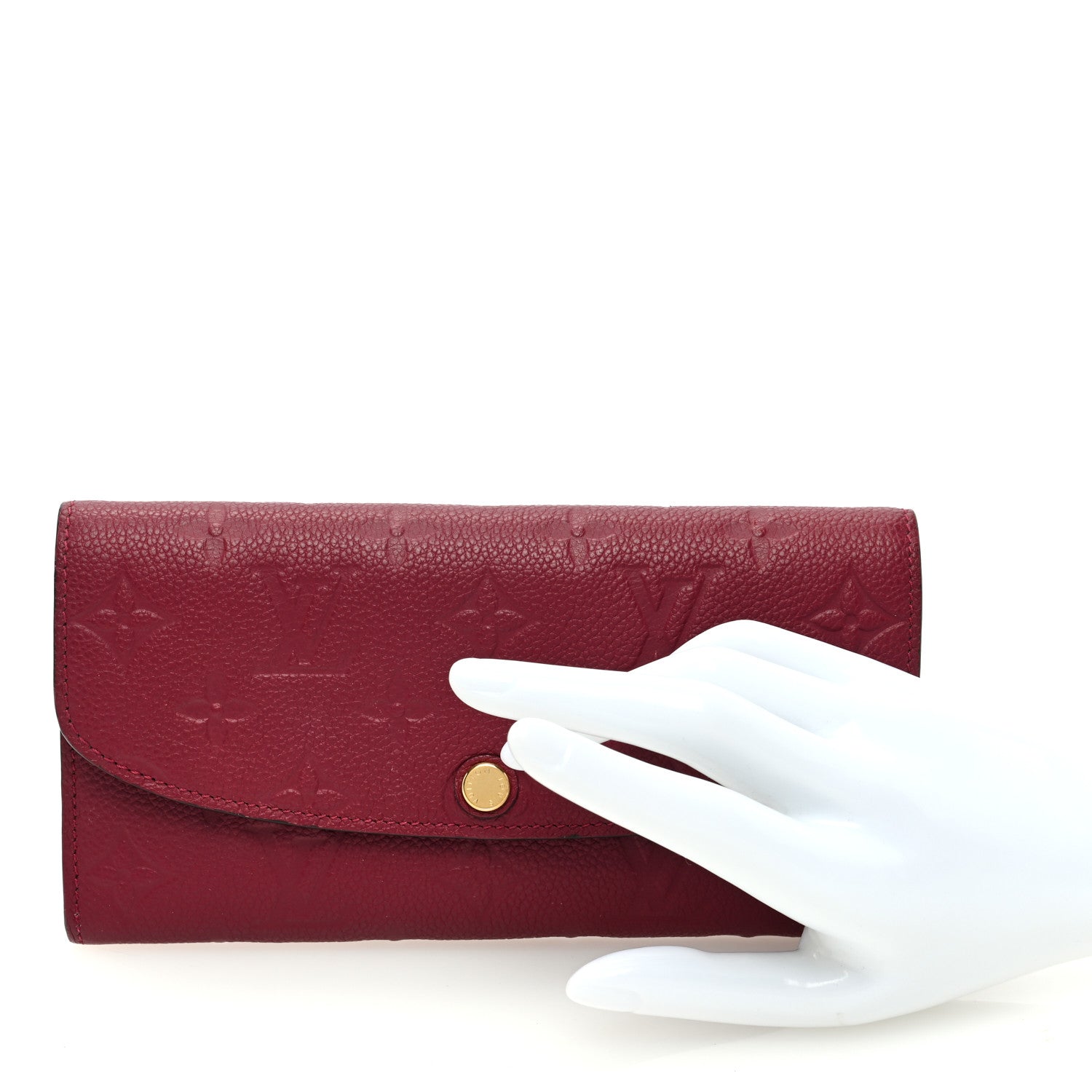 Louis Vuitton Empreinte Emilie Wallet Raisin 2 of 6