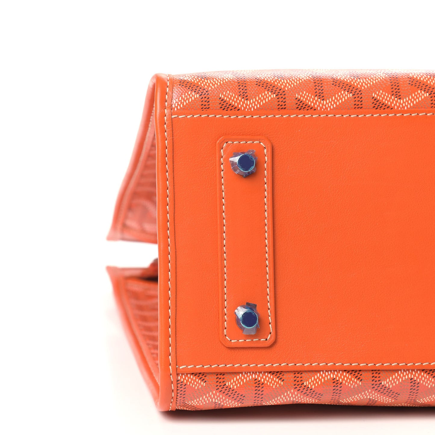 Goyardine Marquises Tote Orange