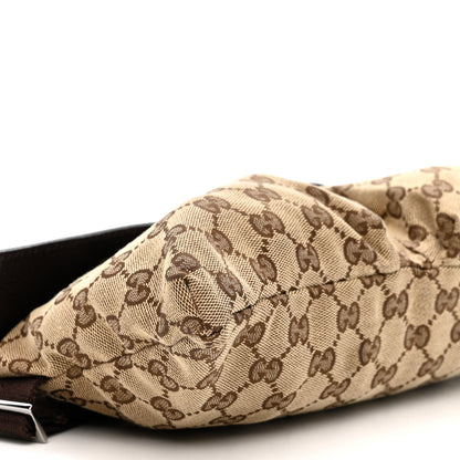Gucci GG Monogram Double Pocket Belt Bag Dark Brown 8 of 11