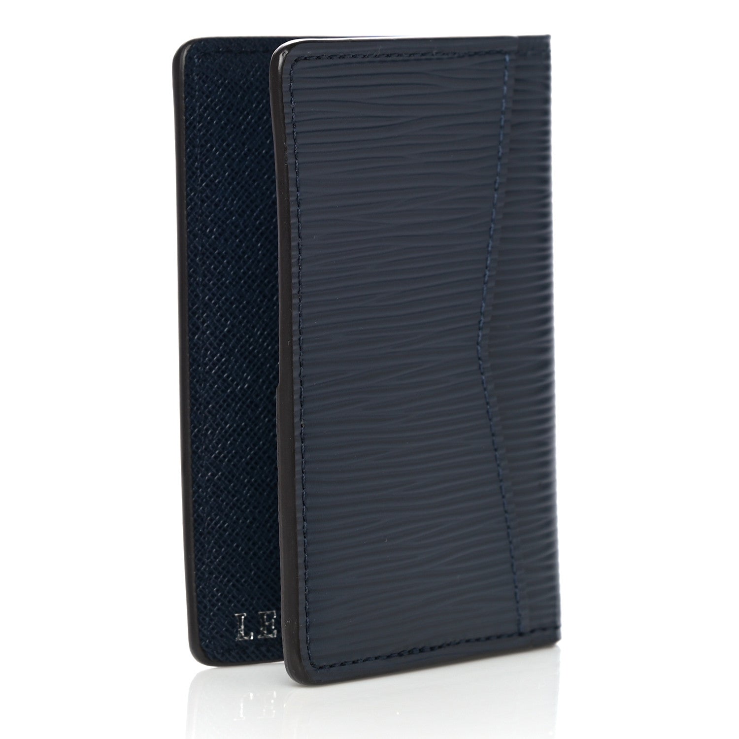 Louis Vuitton Epi Pocket Organizer Blue Marine 3 of 11