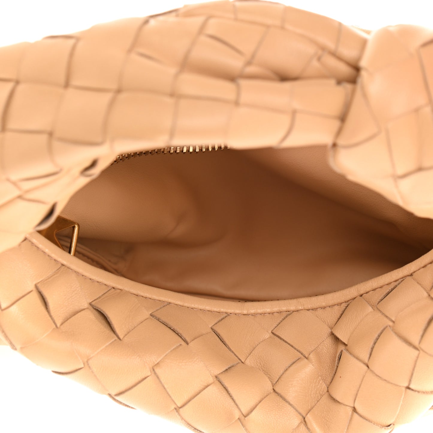 Nappa Intrecciato Mini Jodie Almond