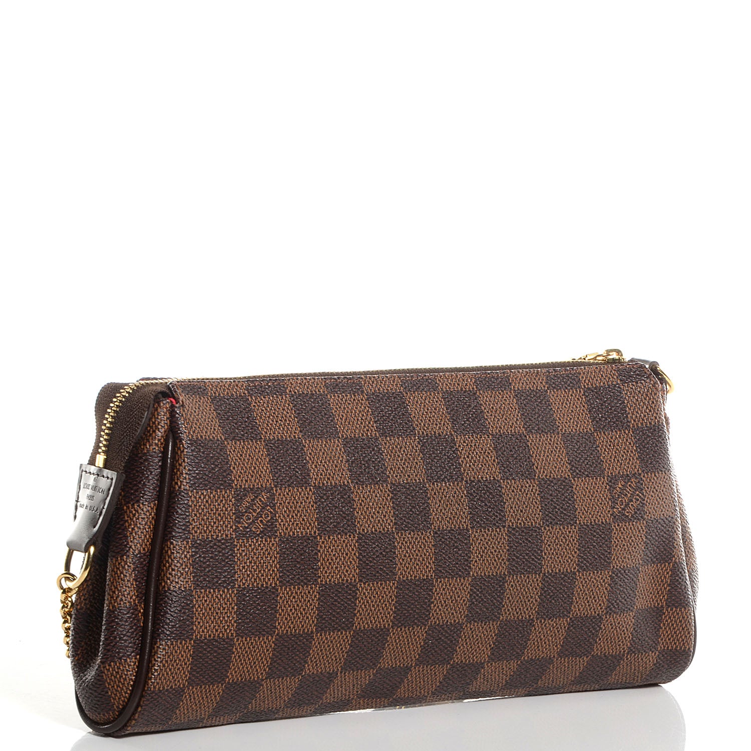 Louis Vuitton Damier Ebene Eva Clutch 3 of 7
