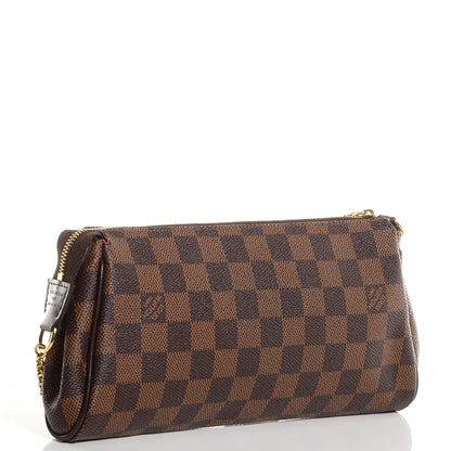 Louis Vuitton Damier Ebene Eva Clutch 3 of 7