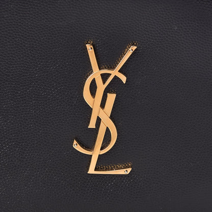 Saint Laurent Grain De Poudre Small Classic Monogram Camera Bag Black 7 of 9