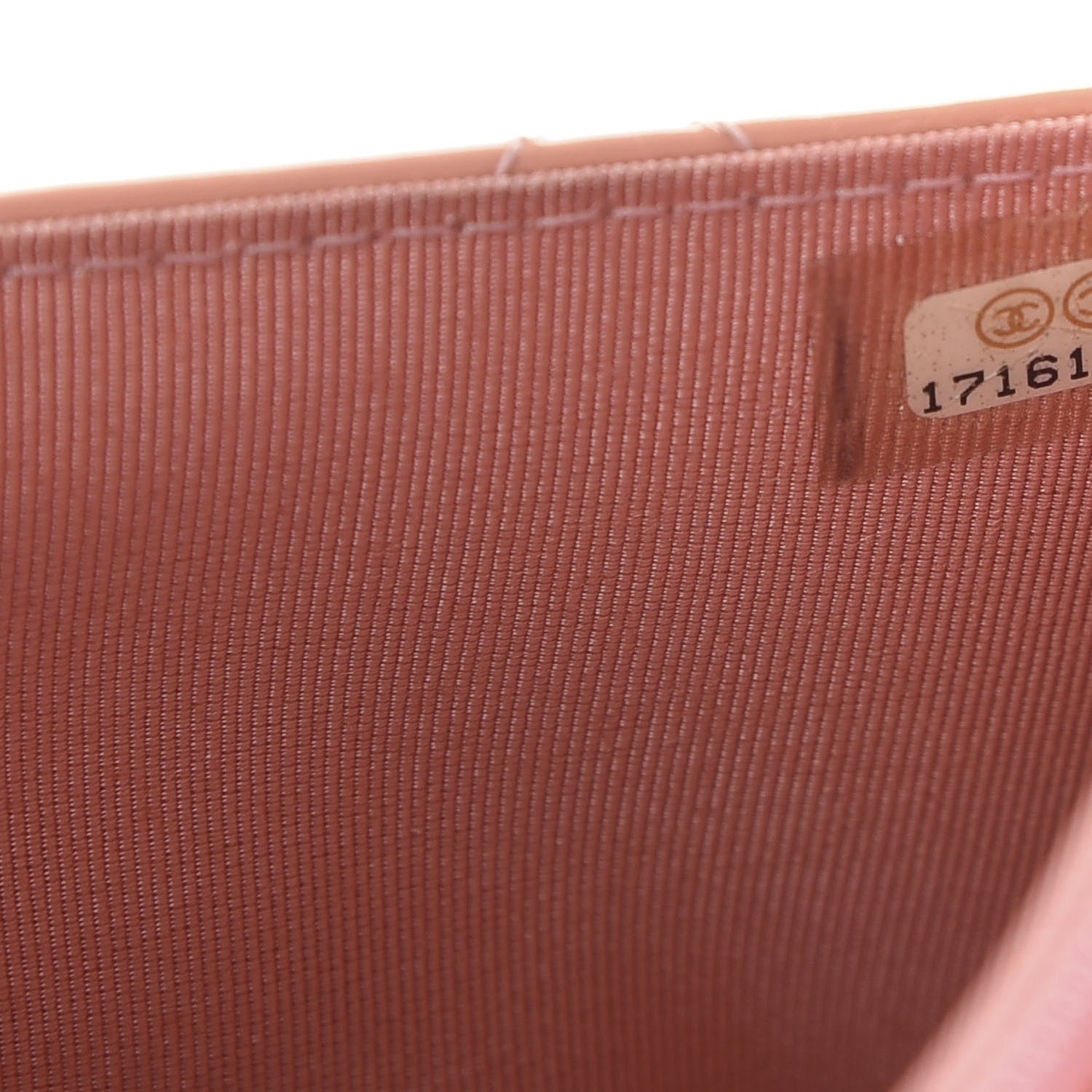 Chanel Patent Quilted Wallet On Chain WOC Light Pink 9 of 11