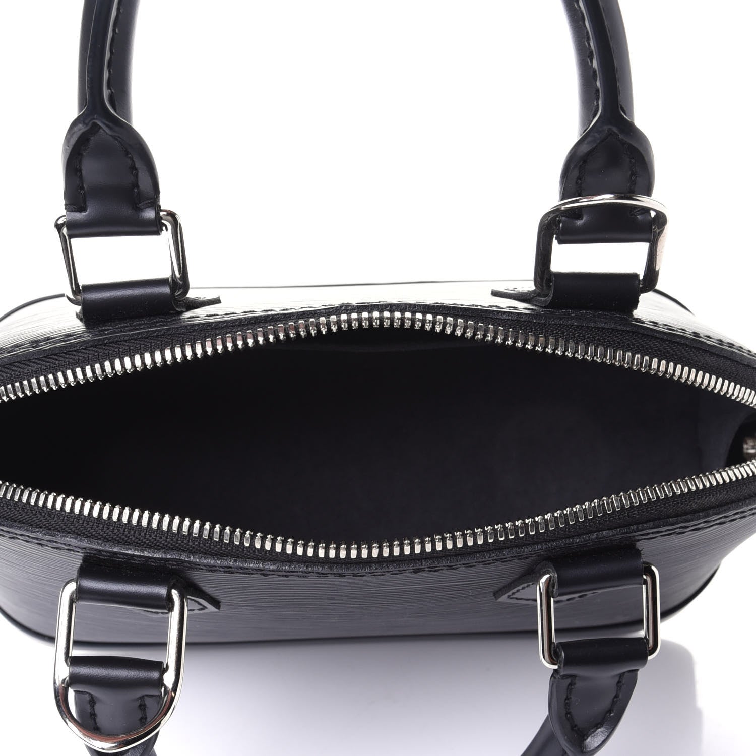 Louis Vuitton Epi Alma BB Black 3 of 4
