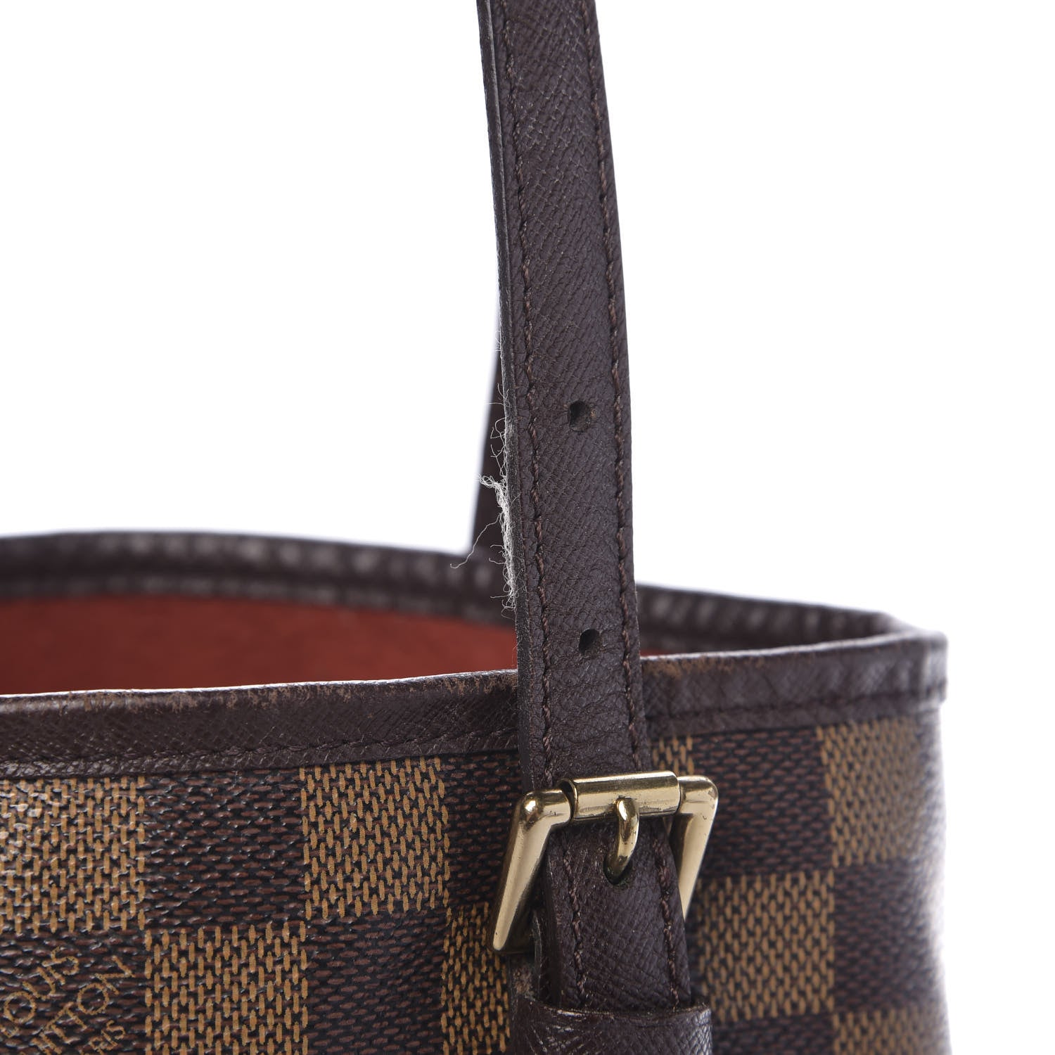 Louis Vuitton Damier Ebene Marais Bucket 23 10 of 13
