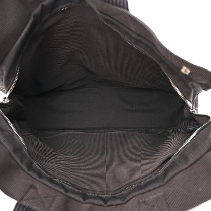 Hermes Toile Fourre Tout MM Grey Black 5 of 12