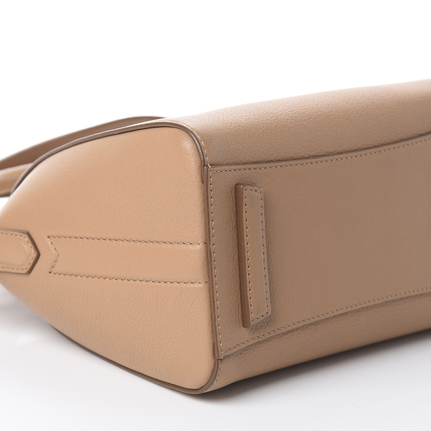 Sugar Goatskin Mini Antigona Beige