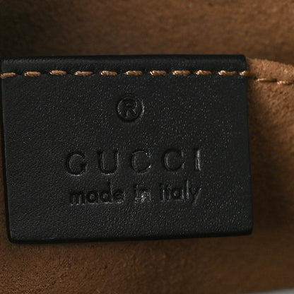 Gucci GG Supreme Monogram Small Padlock Tote Black 6 of 9