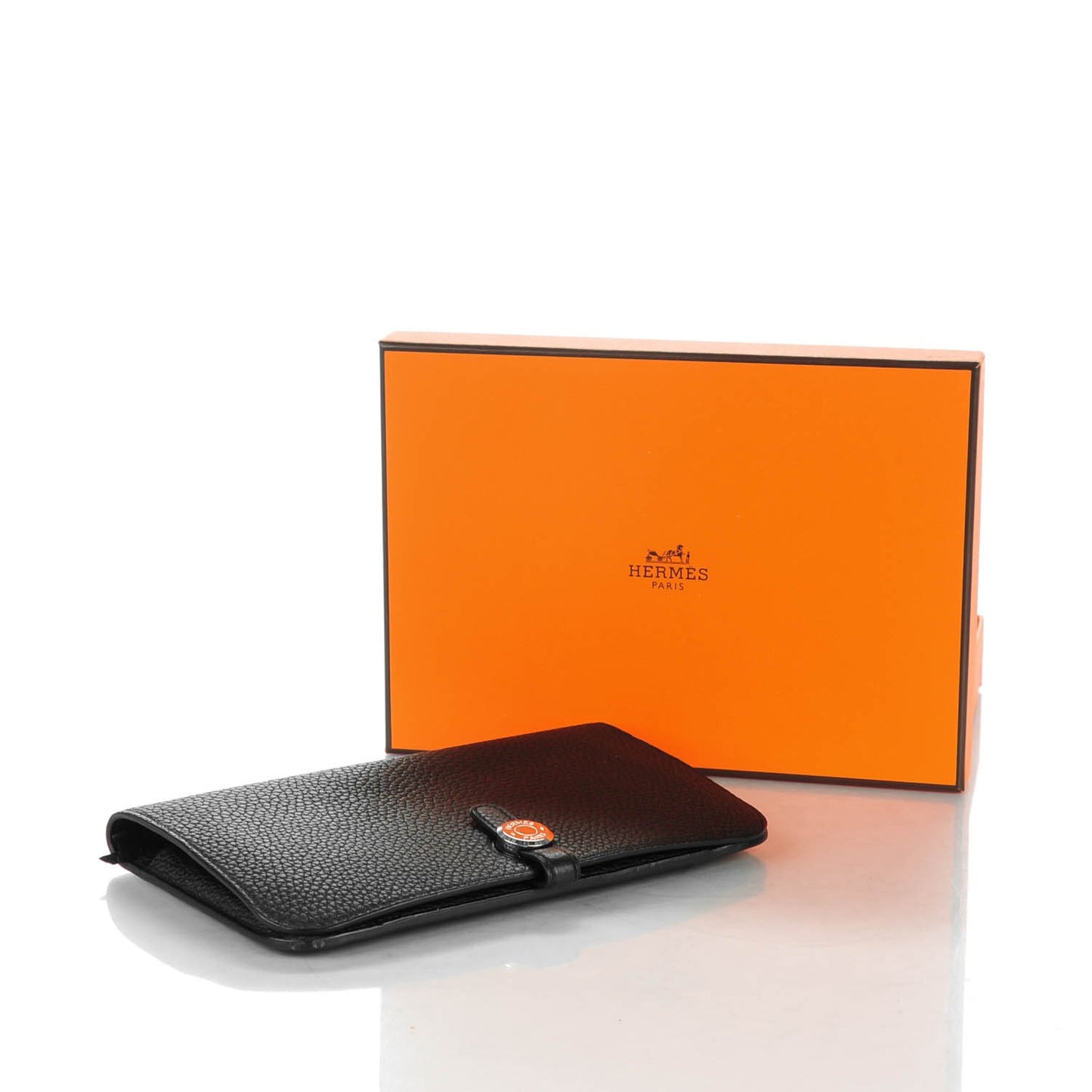 Togo Dogon Duo Wallet Black