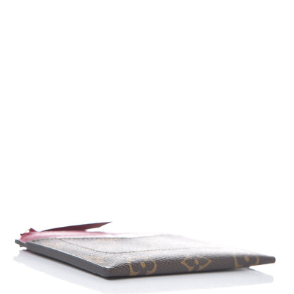 Louis Vuitton Monogram Zipped Card Holder Fuchsia 4 of 7