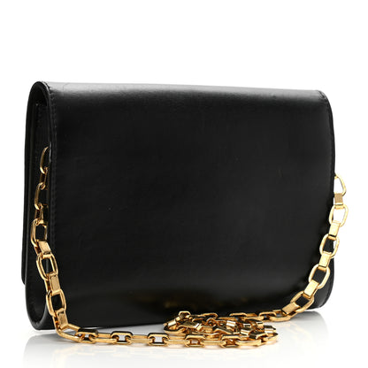Louis Vuitton Calfskin Chain Louise GM Black 3 of 12