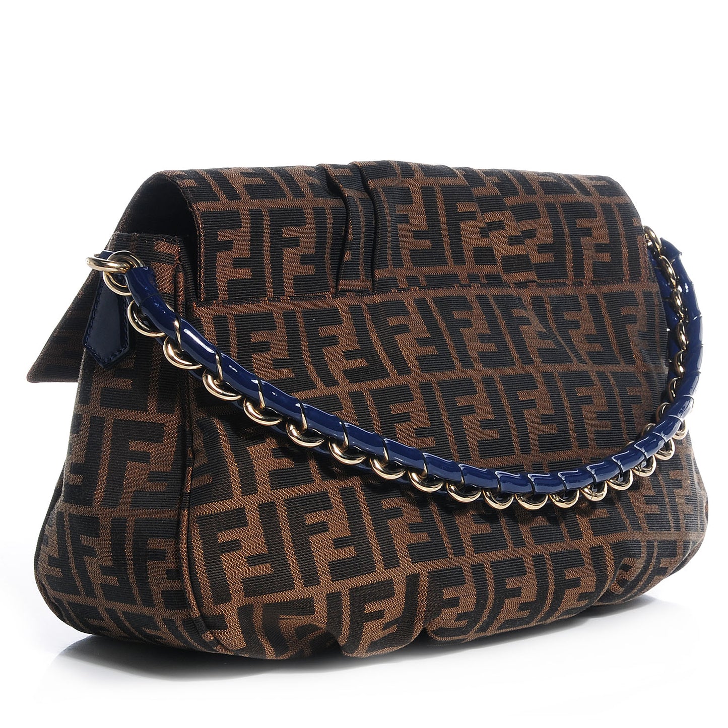 Zucca Mia Shoulder Flap Tobacco Blue