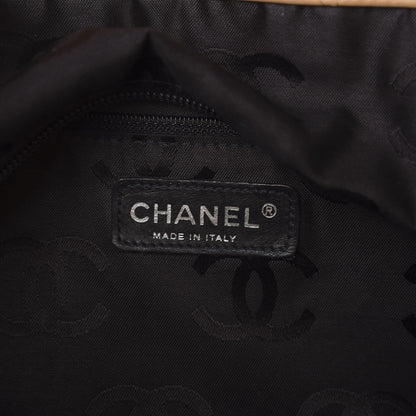 Chanel Calfskin Quilted Large Cambon Tote Beige Black 7 of 13
