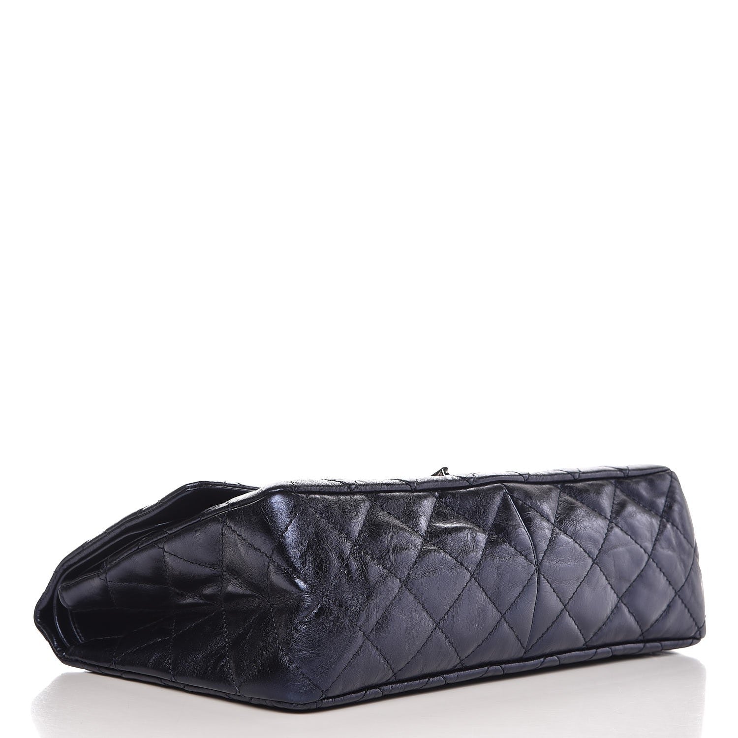 Chanel Metallic Aged Calfskin 2.55 Reissue Flap 227 Blue 6 of 11
