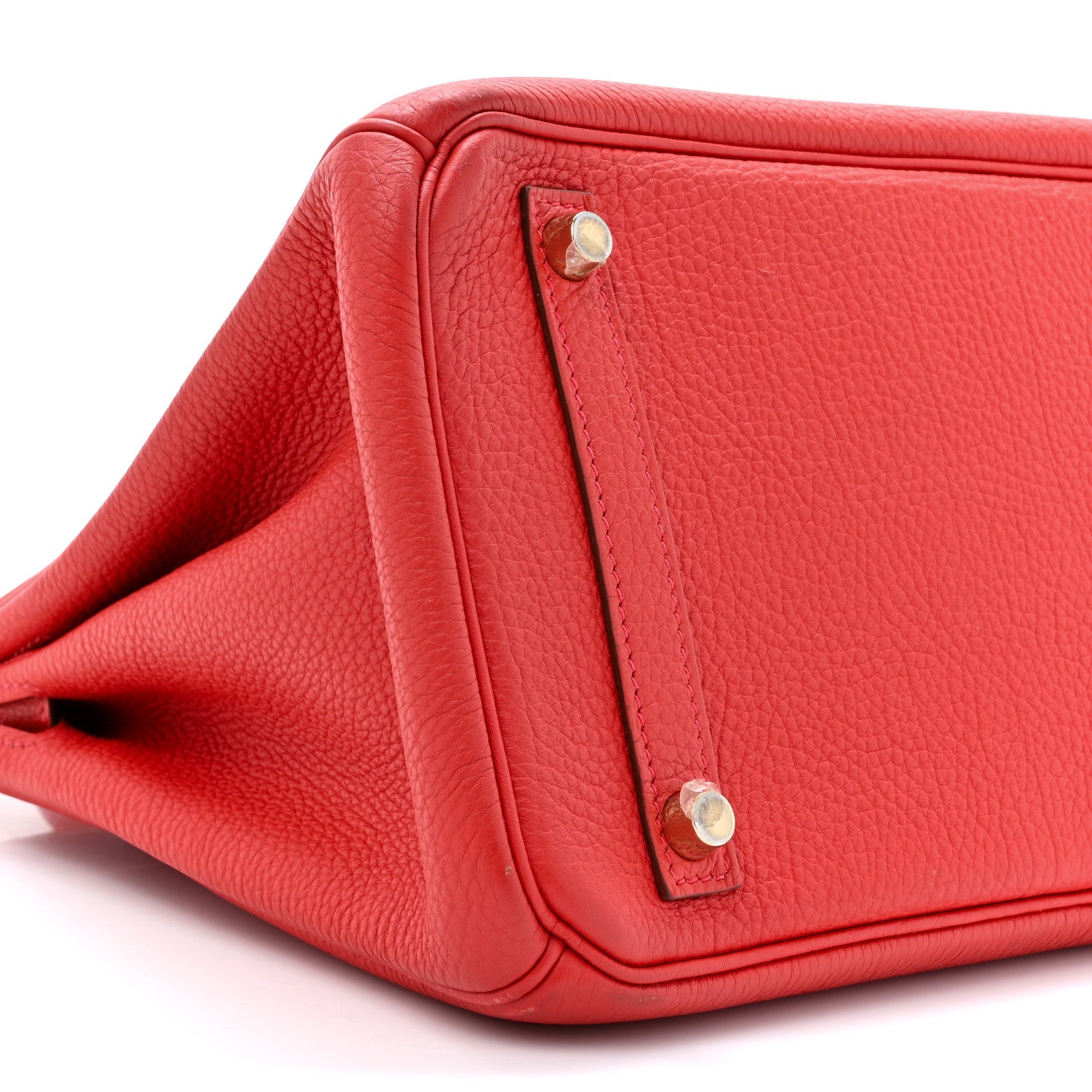 Hermes Togo BIRKIN 30 Rouge Casaque 10 of 21