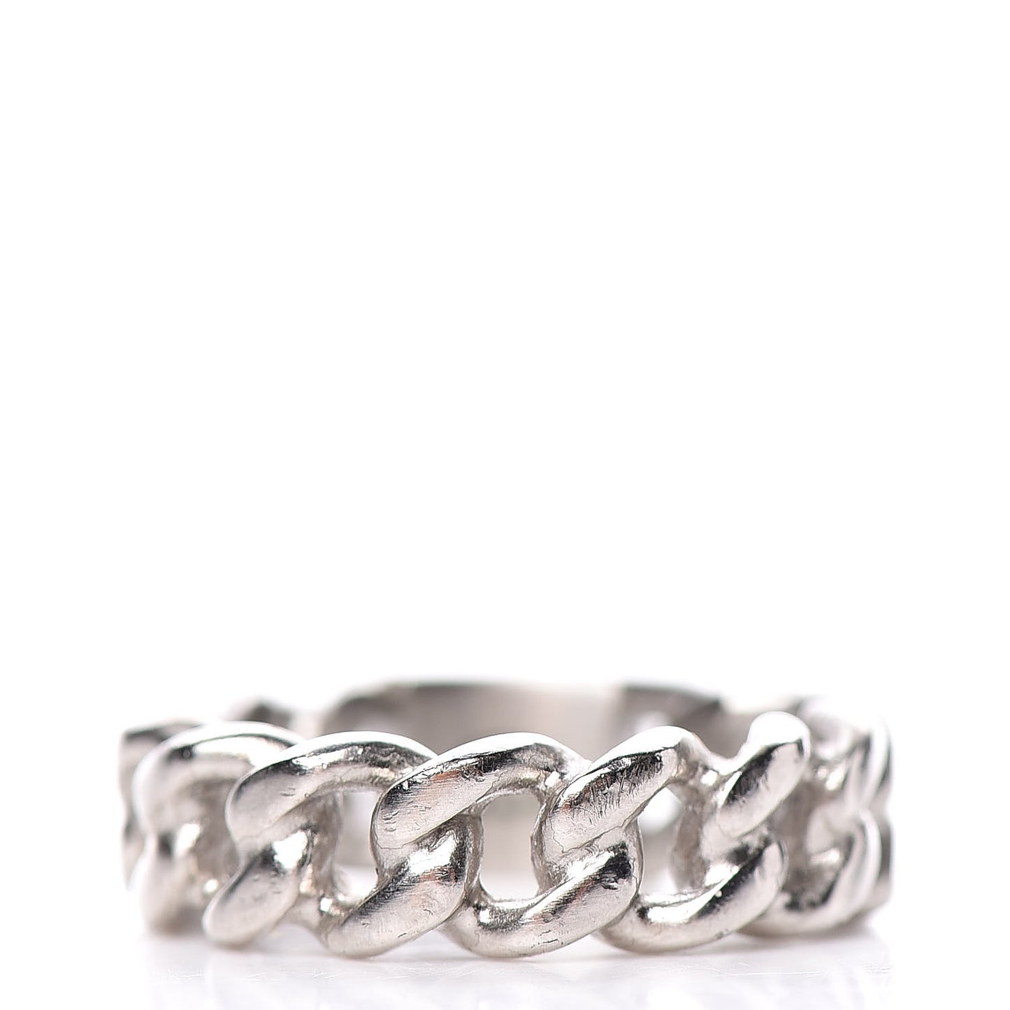 Chain CC Ring 6 Silver