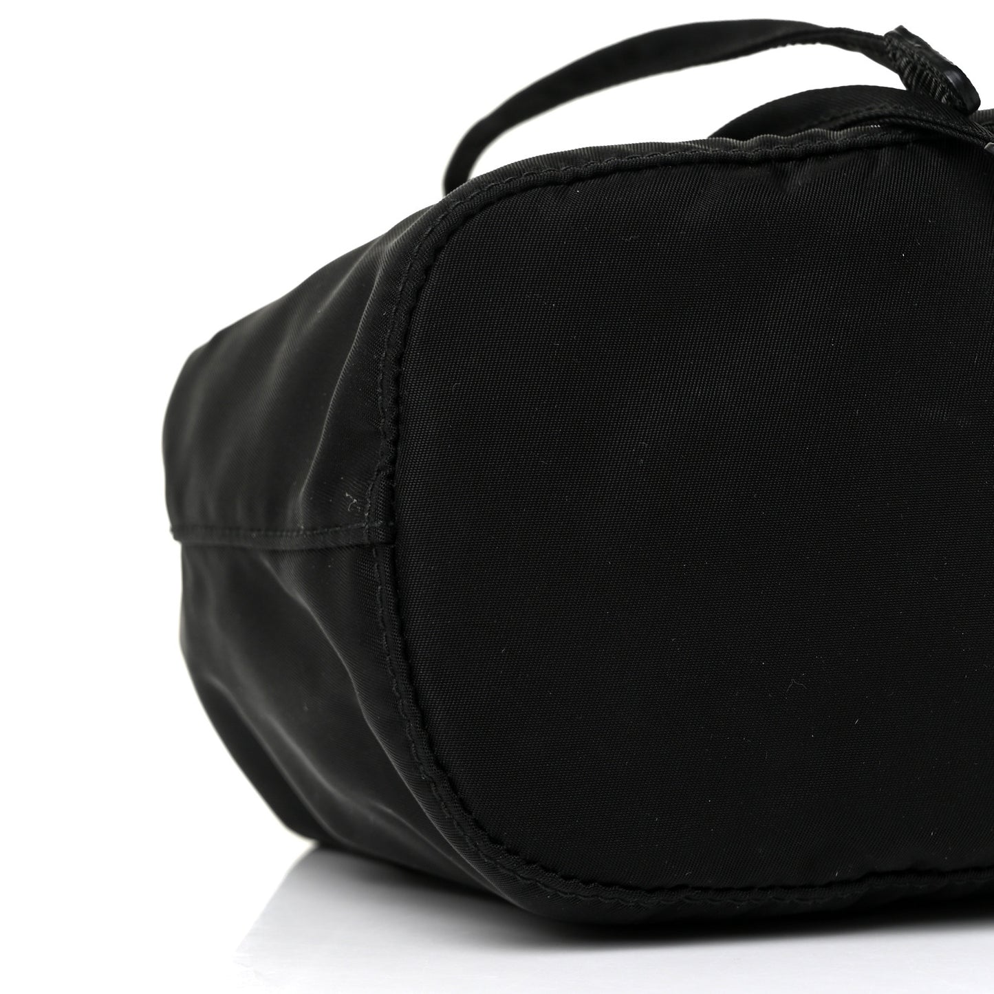 Nylon Vela Drawstring Pouch Black