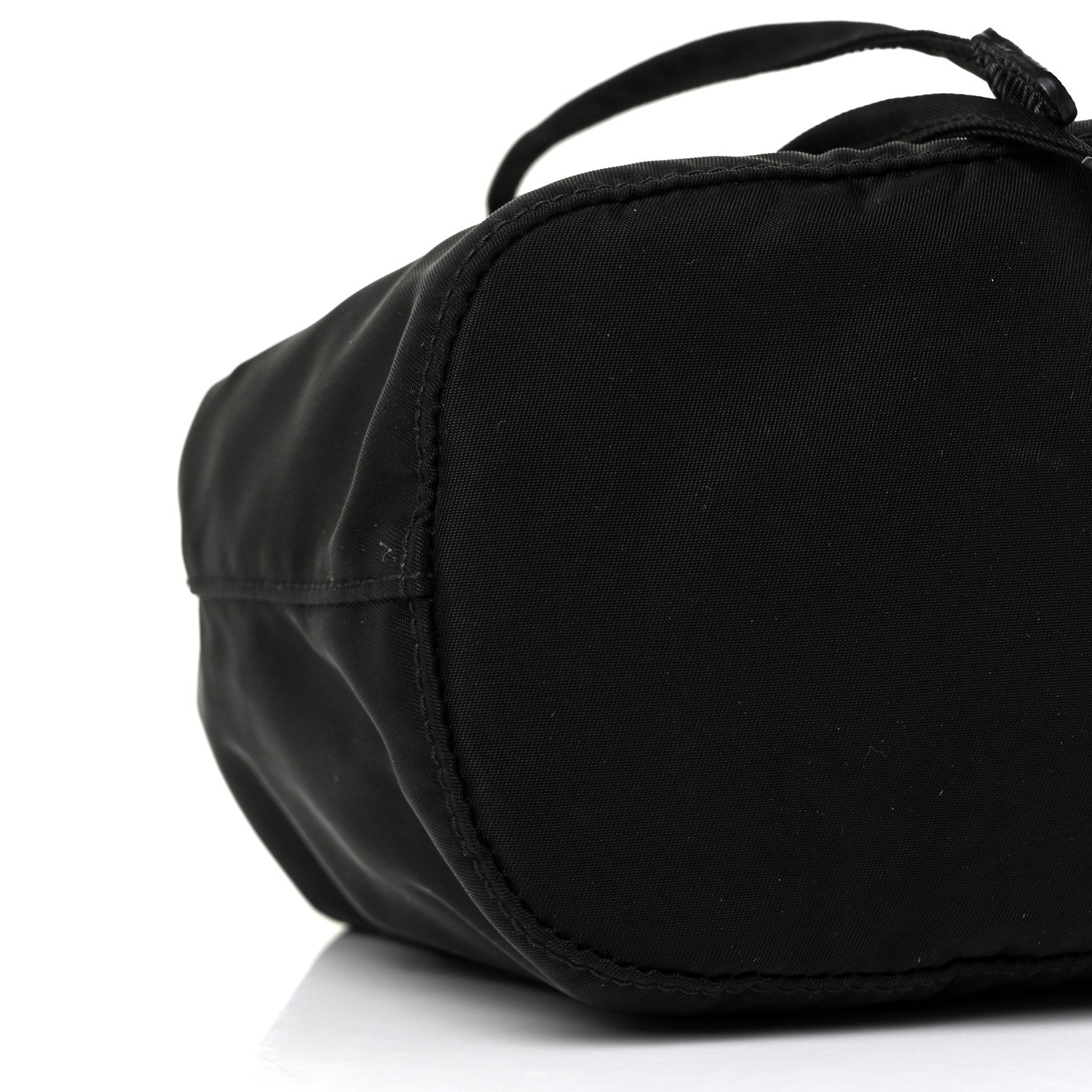 Prada Nylon Vela Drawstring Pouch Black 6 of 7