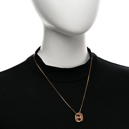 Hermes Swift O'Maillon Pendant Necklace Gold 2 of 7
