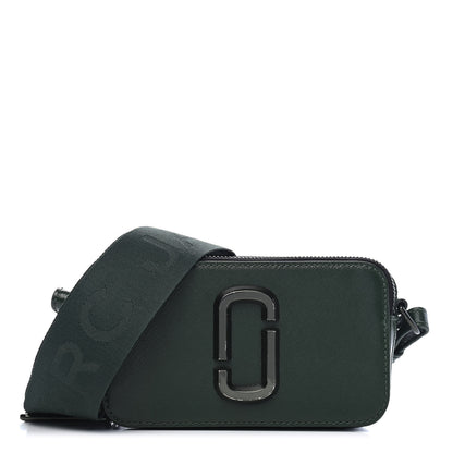 Marc Jacobs Saffiano Small Snapshot Camera Bag Olive Green 1 of 8