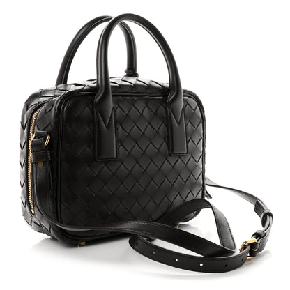 Bottega Veneta Lambskin Intrecciato Small Getaway Fondant 3 of 10