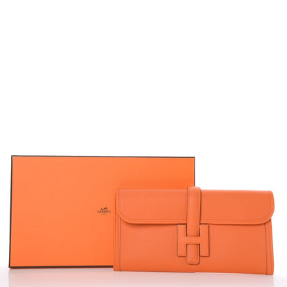 Hermes Swift Jige Elan 29 Clutch Orange 8 of 8