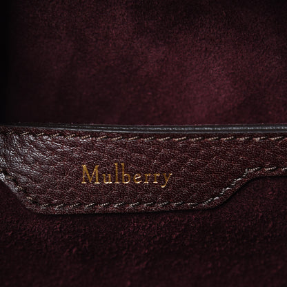 Mulberry Grain Vegetable Tanned Calfskin Zipped Bayswater Oxblood 6 of 8