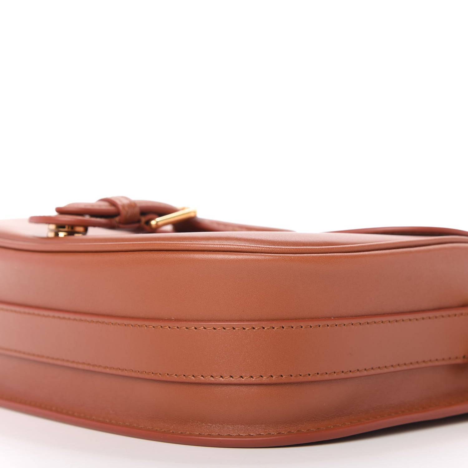 Christian Dior Box Calfskin Medium Bobby Flap Dark Tan 7 of 12