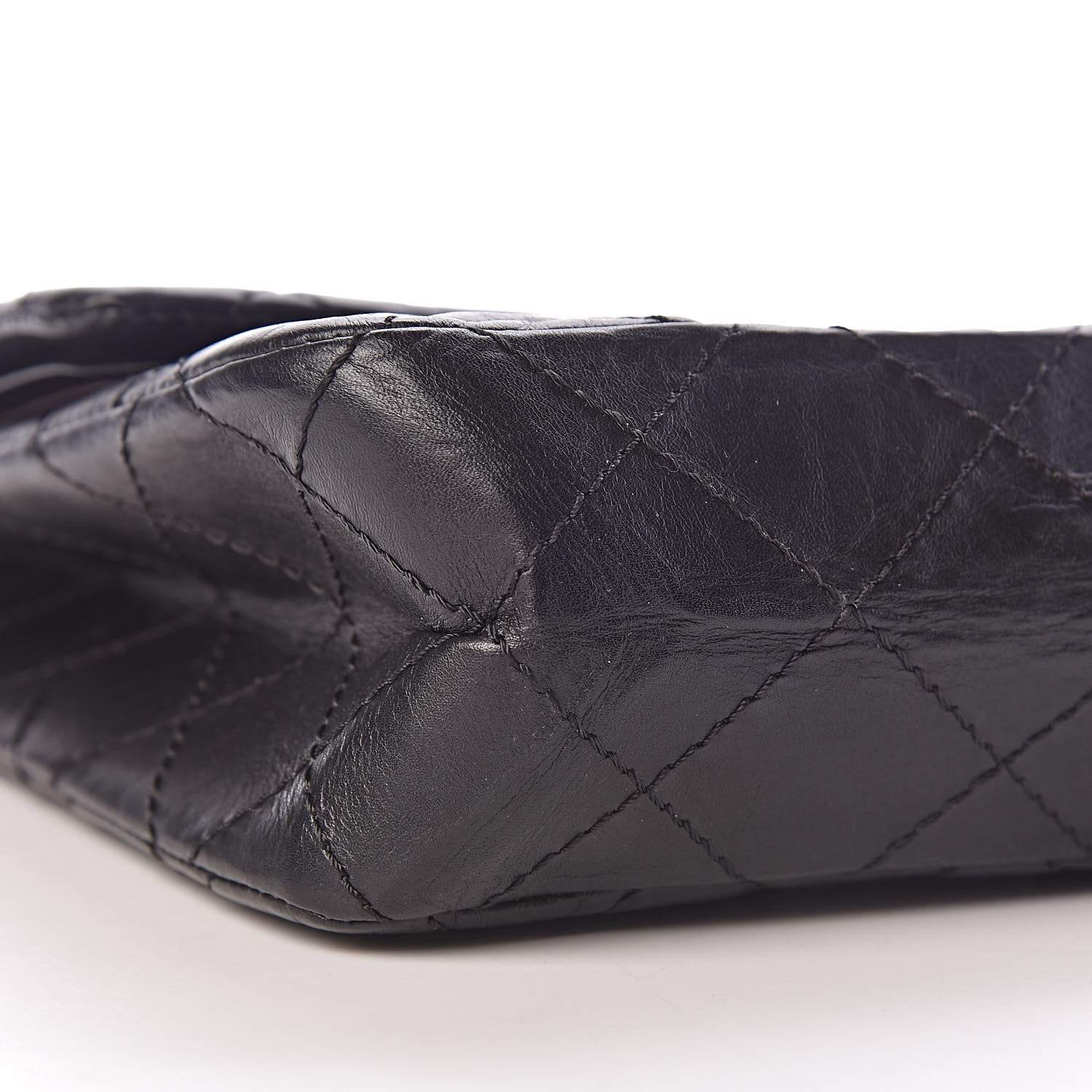 Chanel Aged Calfskin Quilted 2.55 Reissue 227 Flap Black 8 of 10