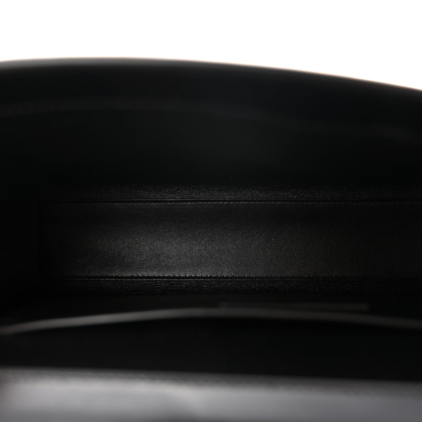 Smooth Calfskin Manhattan Shoulder Bag Black