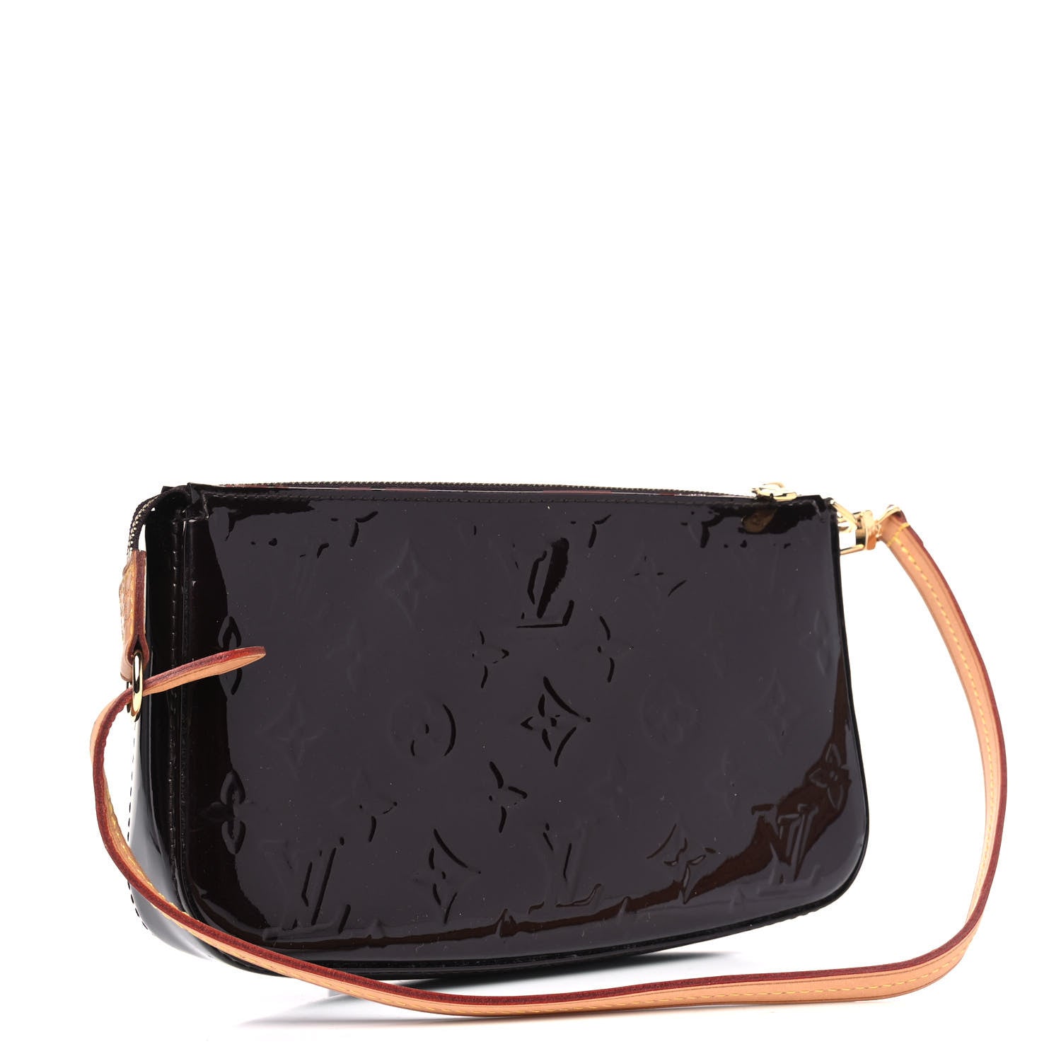 Louis Vuitton Vernis Pochette Accessories NM Amarante 2 of 6