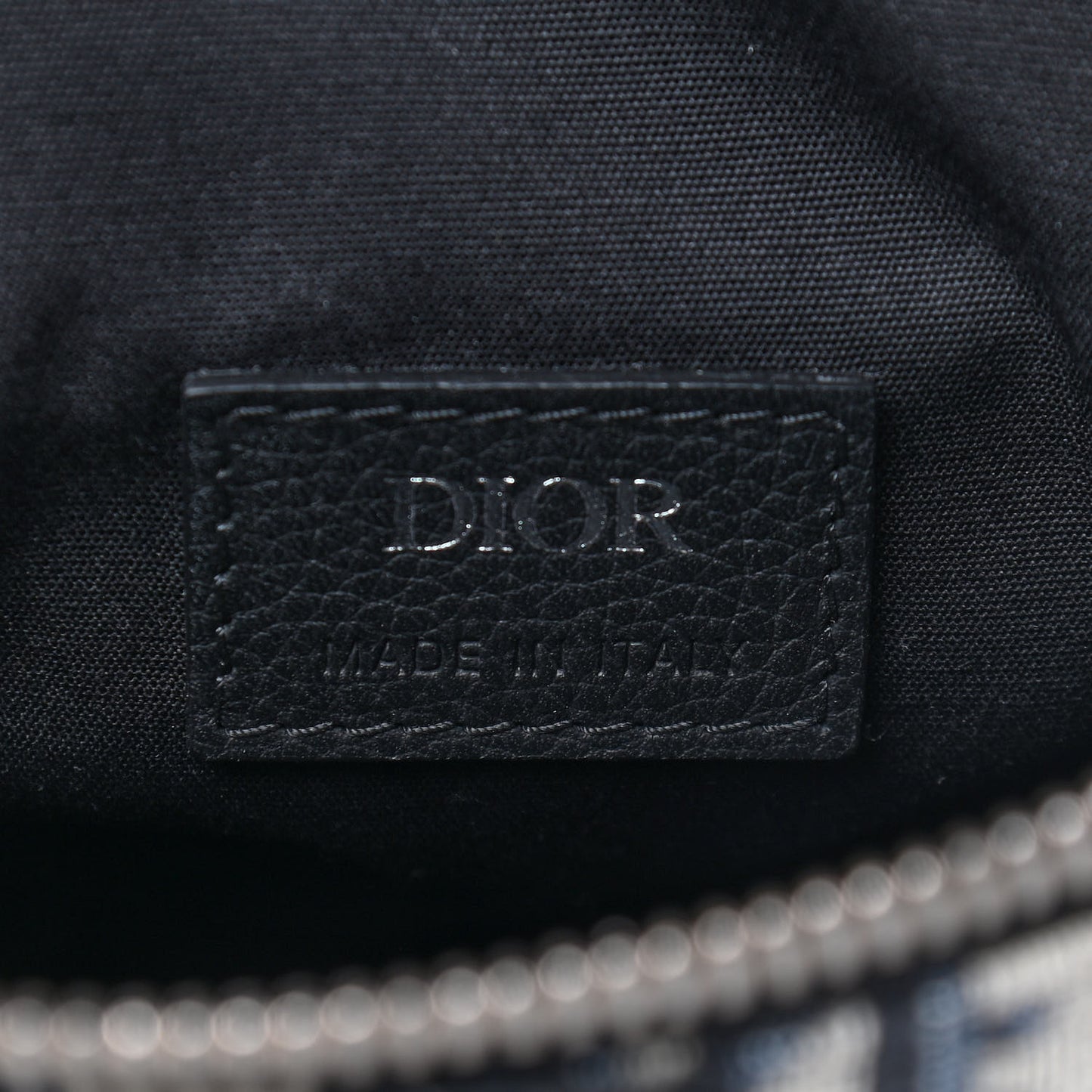 Oblique Mens Saddle Bag Blue