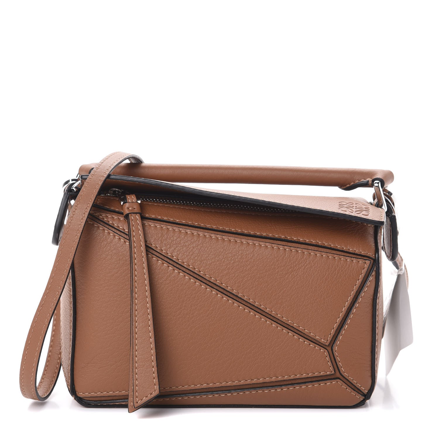 Loewe Calfskin Mini Puzzle Bag Tan 1 of 9