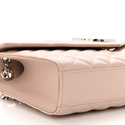 Saint Laurent Grain De Poudre Textured Mixed Matelasse Medium Triquilt Monogram Satchel Dark Beige 7 of 8