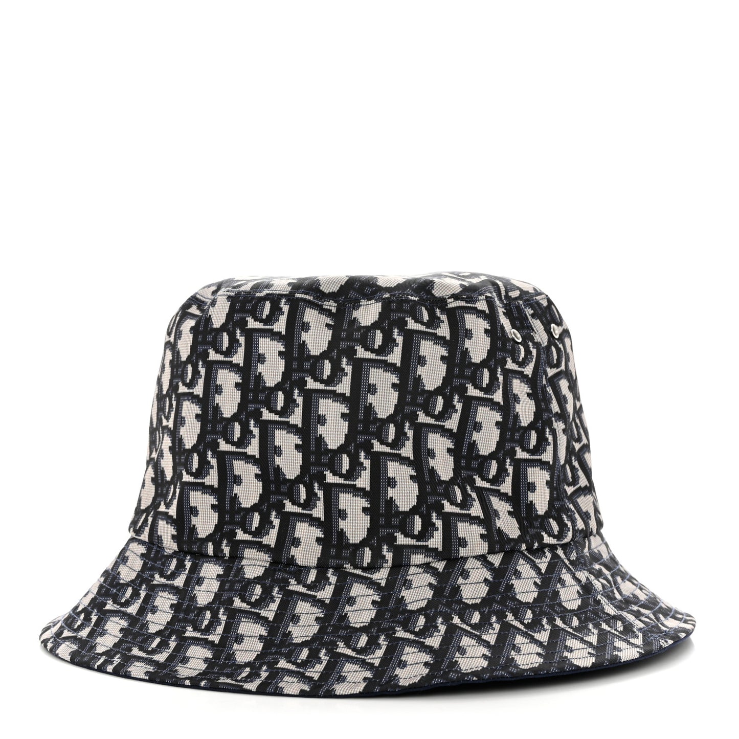 Oblique Reversible Teddy-D Brim Bucket Hat 58 Blue