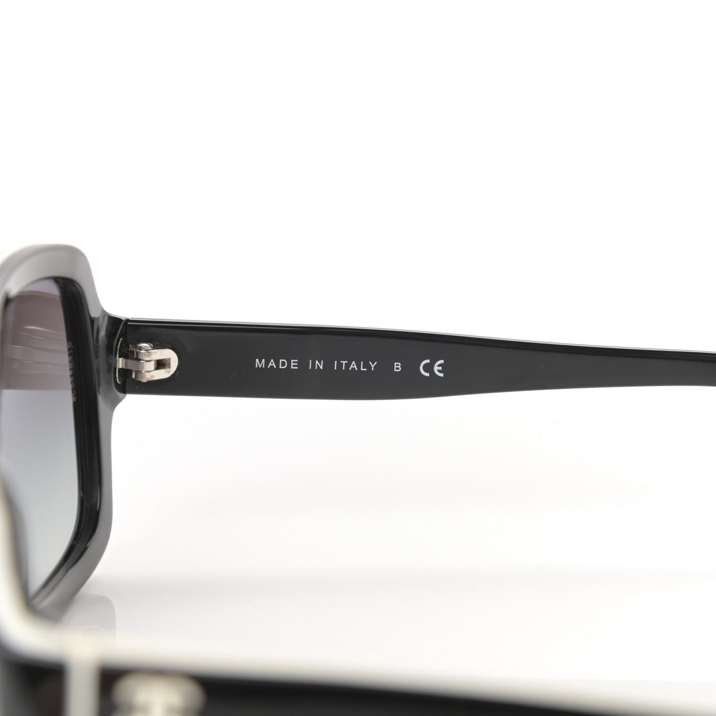 Acetate CC Logo Sunglasses 5143 Black White