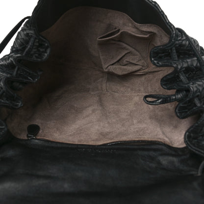Bottega Veneta Nappa Intrecciato Messenger Bag Black 6 of 10