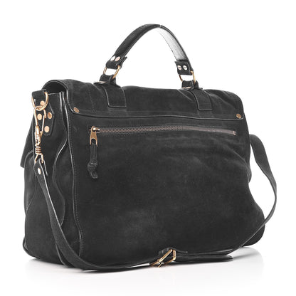 Proenza Schouler Suede PS1 Large Satchel Navy 3 of 11