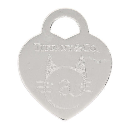Tiffany Sterling Silver Cat Street Charm 3 of 5