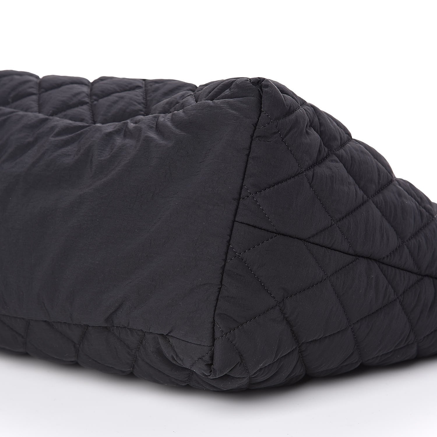 Chanel Nylon Quilted Coco Cocoon Bowler Black 9 of 9