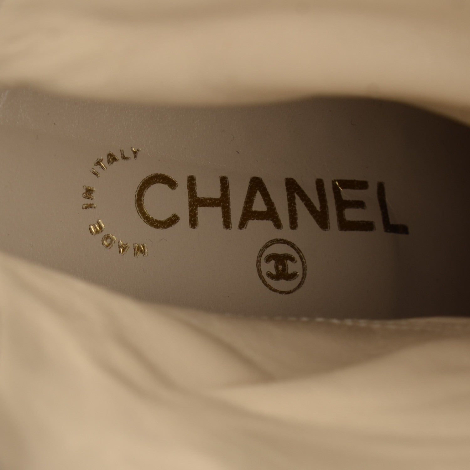 Chanel Nylon Zip Boots 39.5 Brown 7 of 8