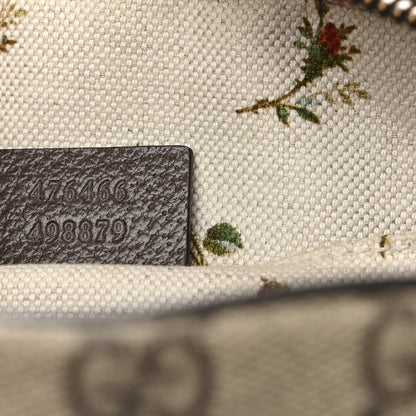 Gucci GG Supreme Monogram Web Neo Vintage Shoulder Bag Beige New Acero Crop 7 of 11