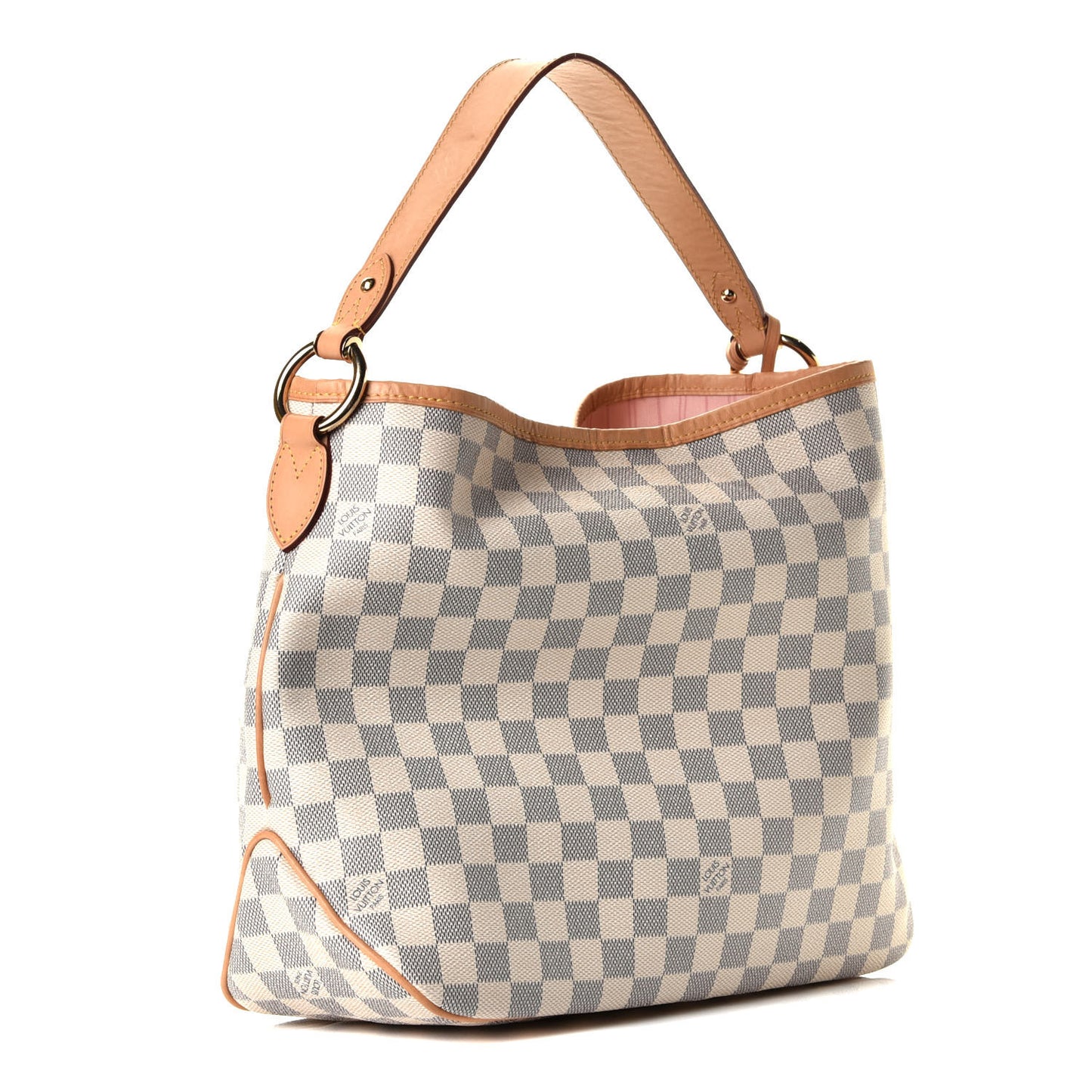 Damier Azur Delightful PM Rose Ballerine