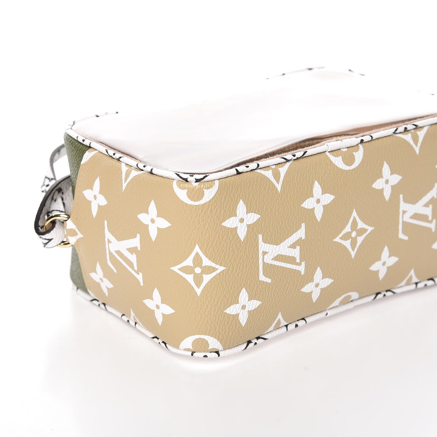 Monogram Giant Beach Pouch Kaki