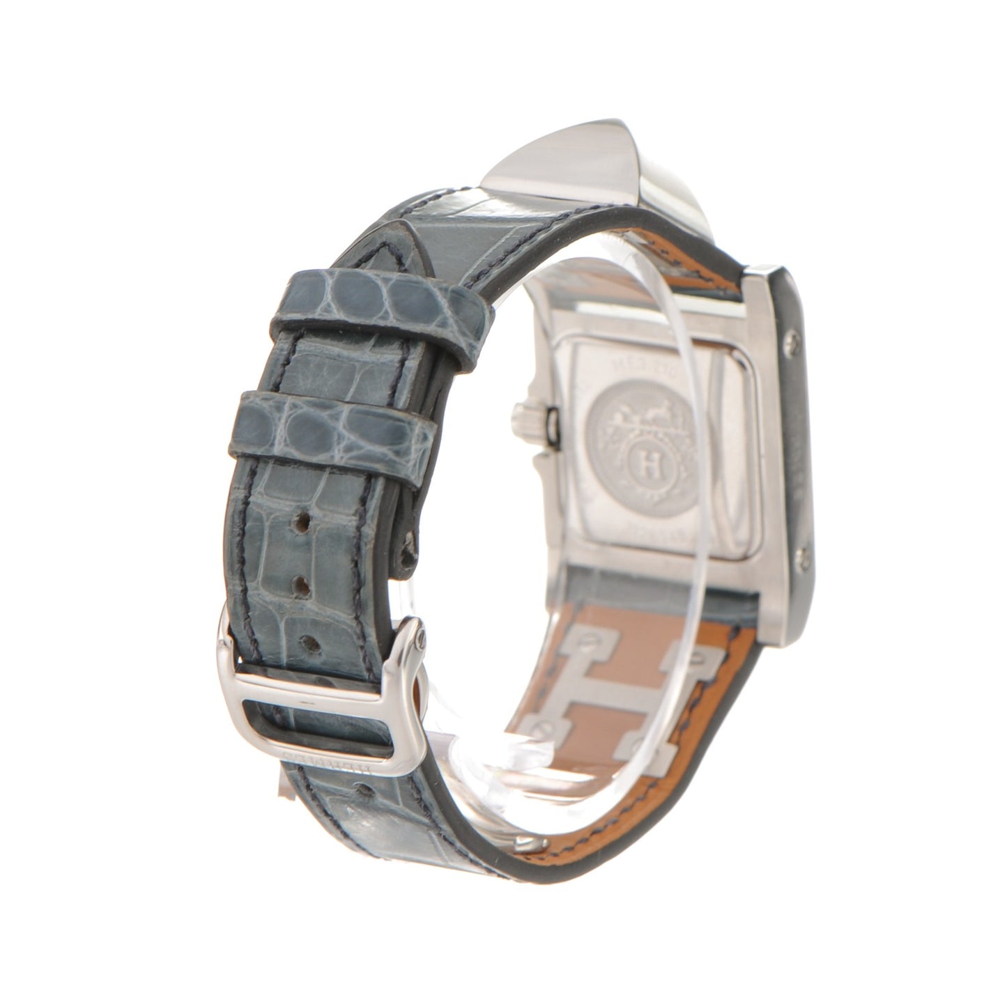 Stainless Steel Alligator 23mm Medor Watch Bleu Tempete