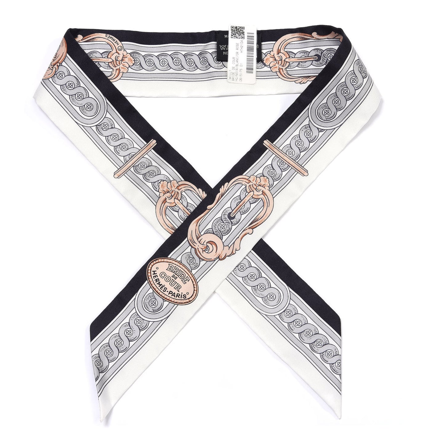 Silk Bride De Cour Twilly Black White Or Rose