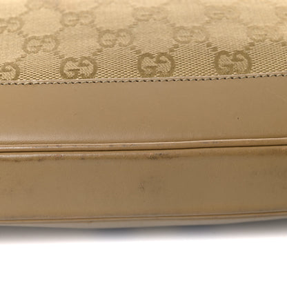 Gucci Monogram Web Jackie O Hobo Beige 12 of 23